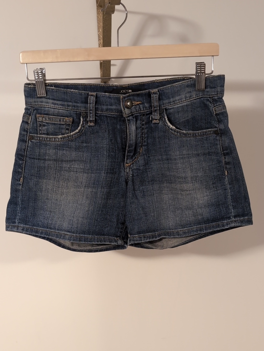Joe's Jeans Faded Blue Denim Shorts